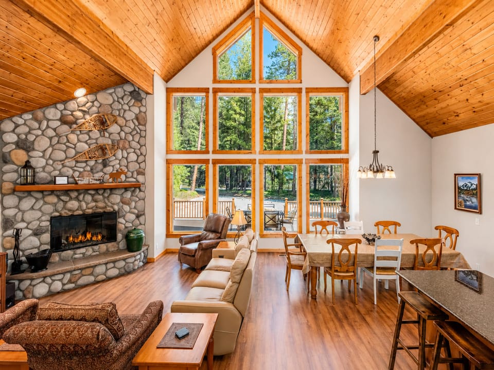 Enjoy a crackling fire (wood can be purchased at local retail)