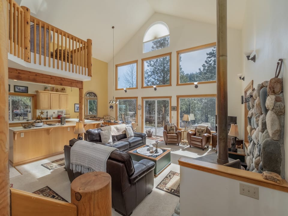 Lots of windows to showcase the beauty outside