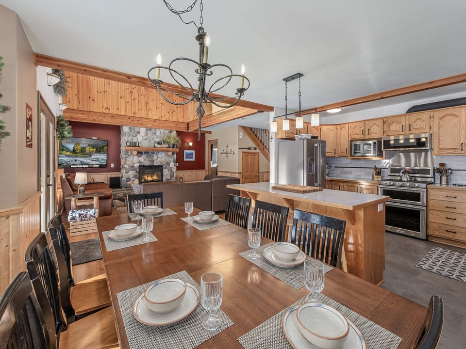 Gather the family around the table for a home cooked meal