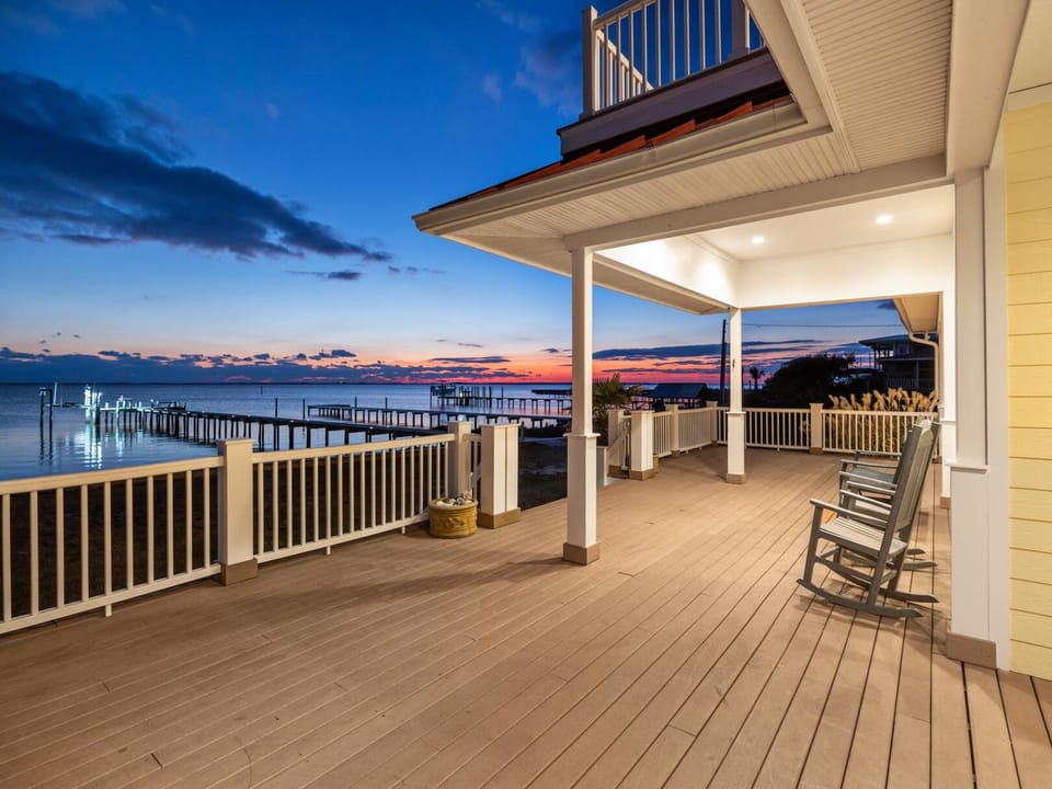 Porch at Sunset