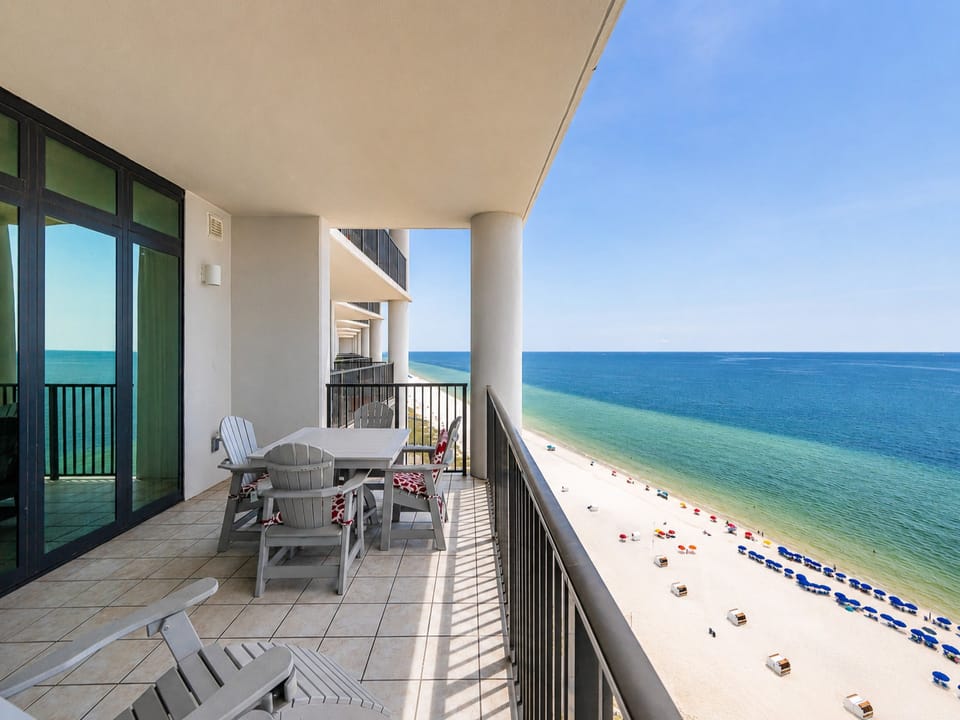 Spend time with family relaxing on your balcony enjoying the beautiful view