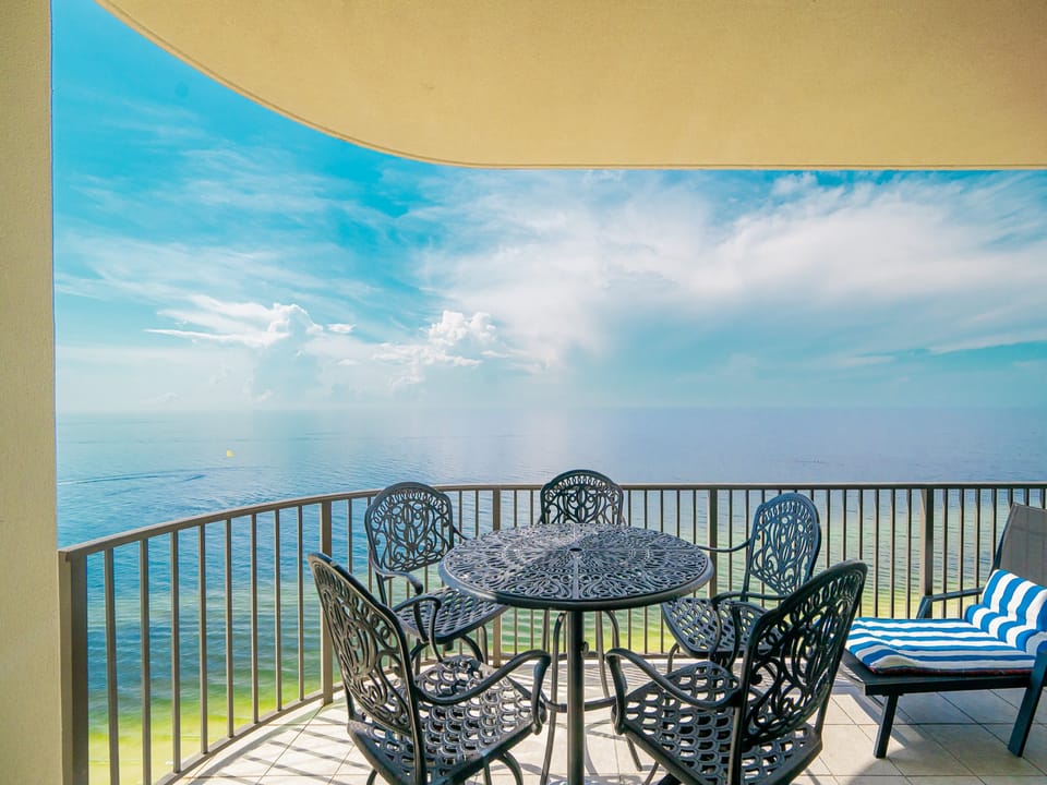 Relax on your balcony and unwind while watching the waves roll along the coast