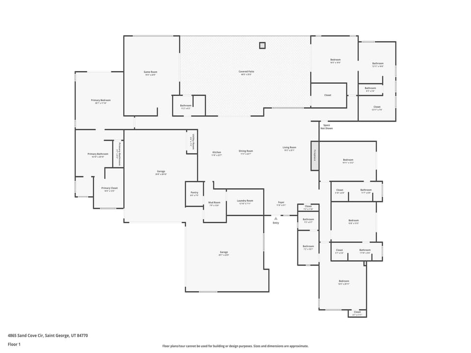 Take a look at the layout of this gorgeous home.