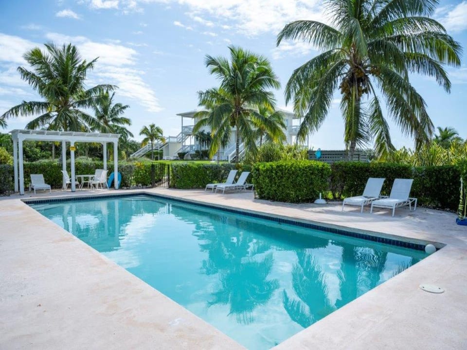 Our heated 40' x 20' pool.  We also have kayaks, paddle board, bikes, golf carts, mini-gym, and fast free internet!
