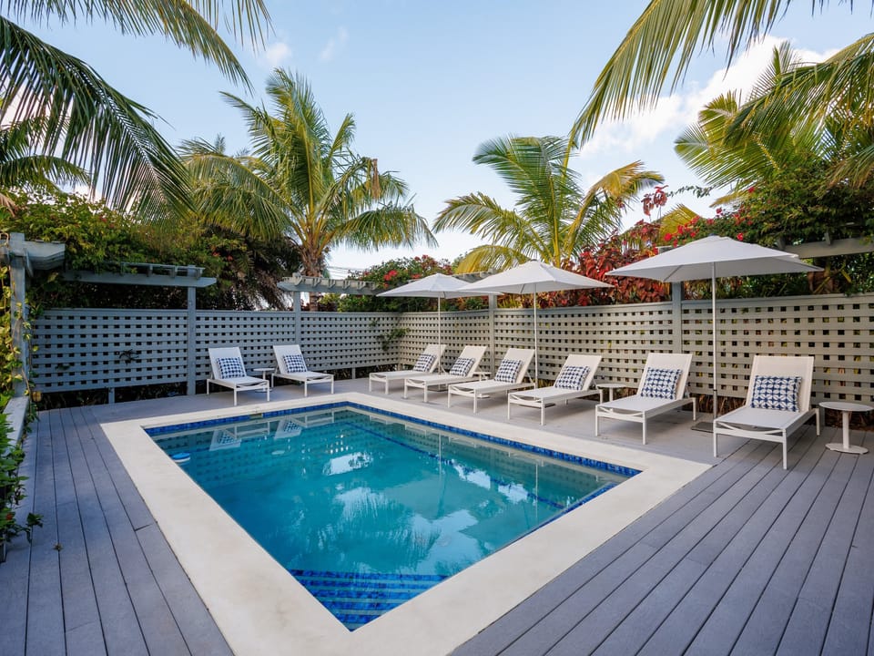 Our private pool.