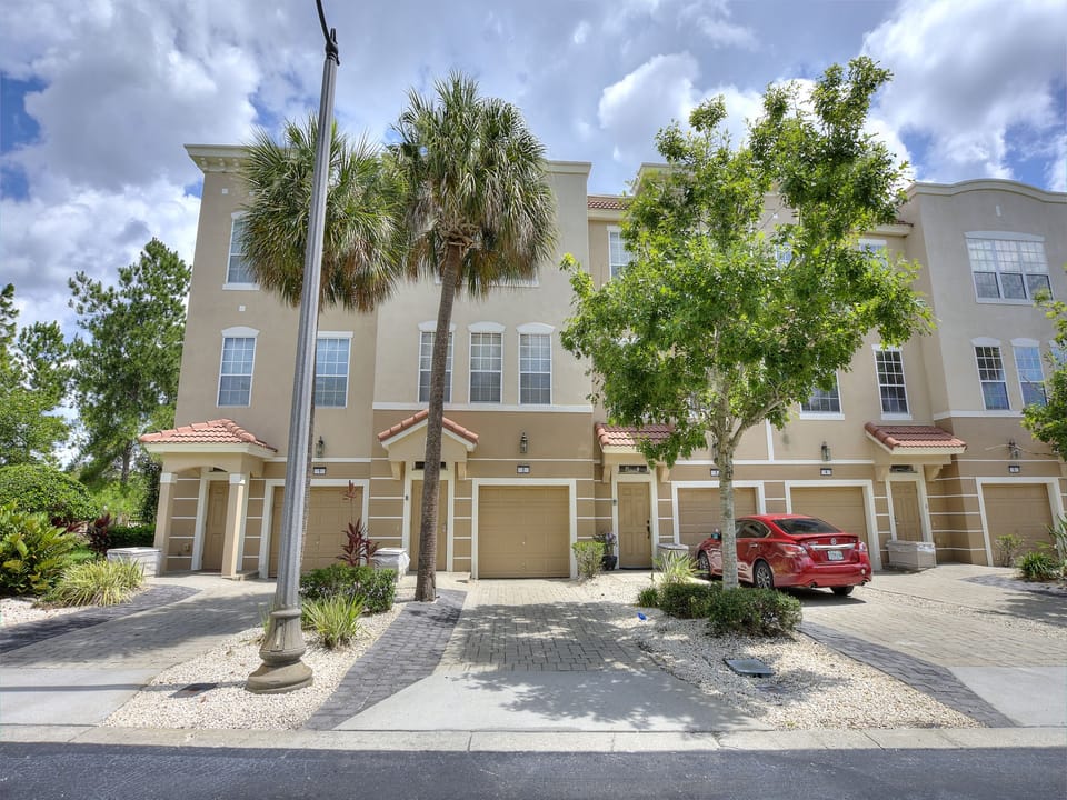 Front view of the house