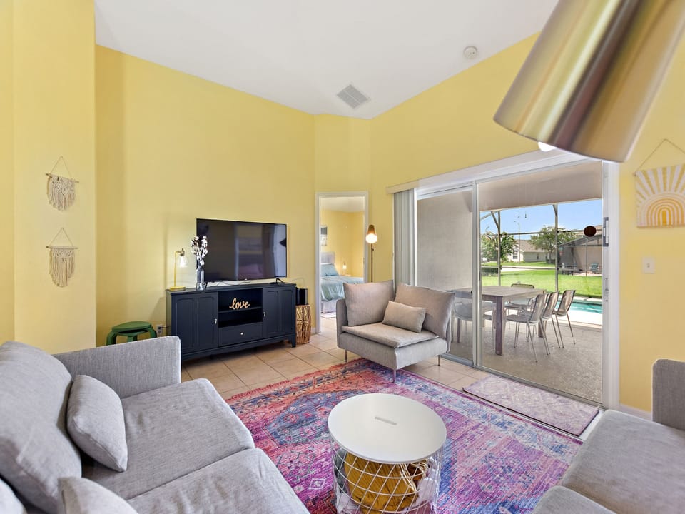 The living area