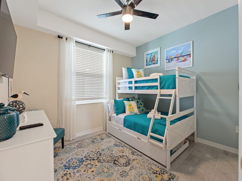 Bedroom 2 with bunk bed