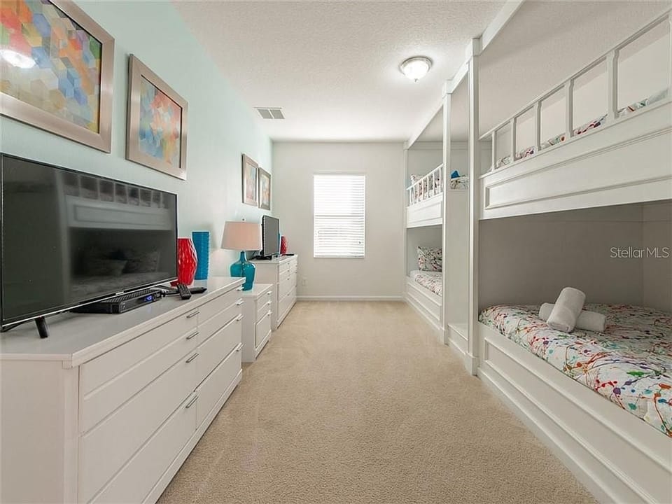 Built In Bunk Bed Room!