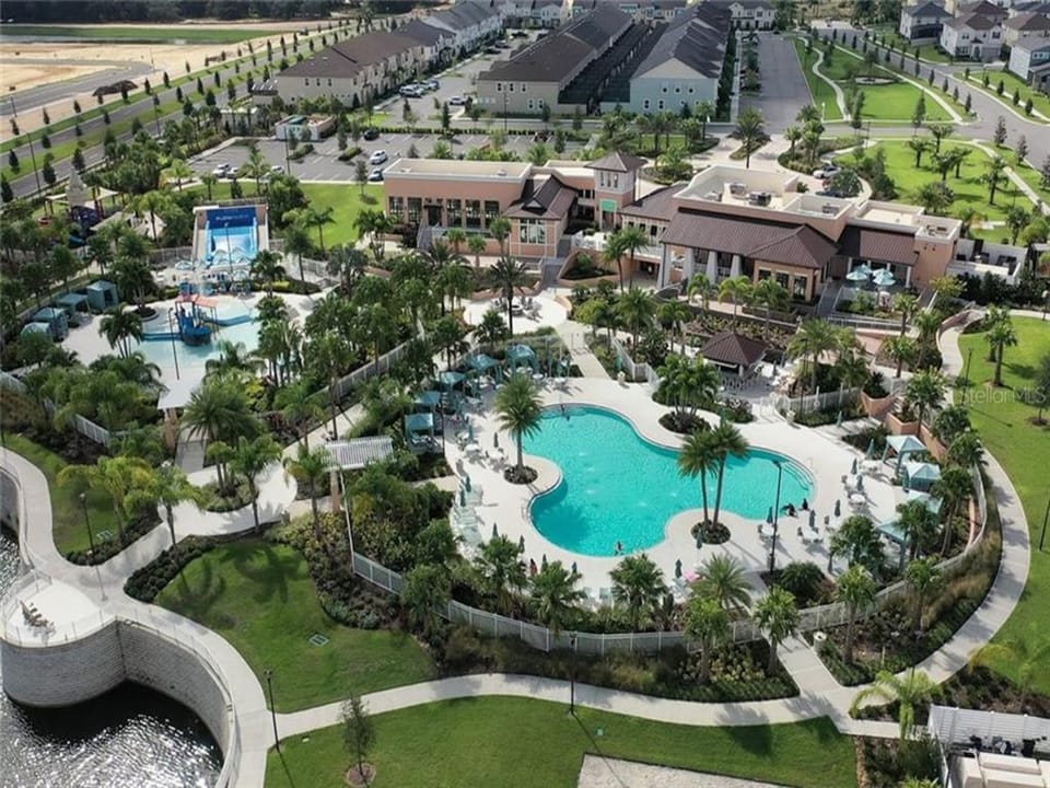 Aerial view of the Solara Resort
