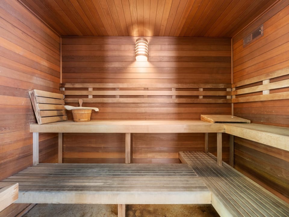 Sauna on the property for you use