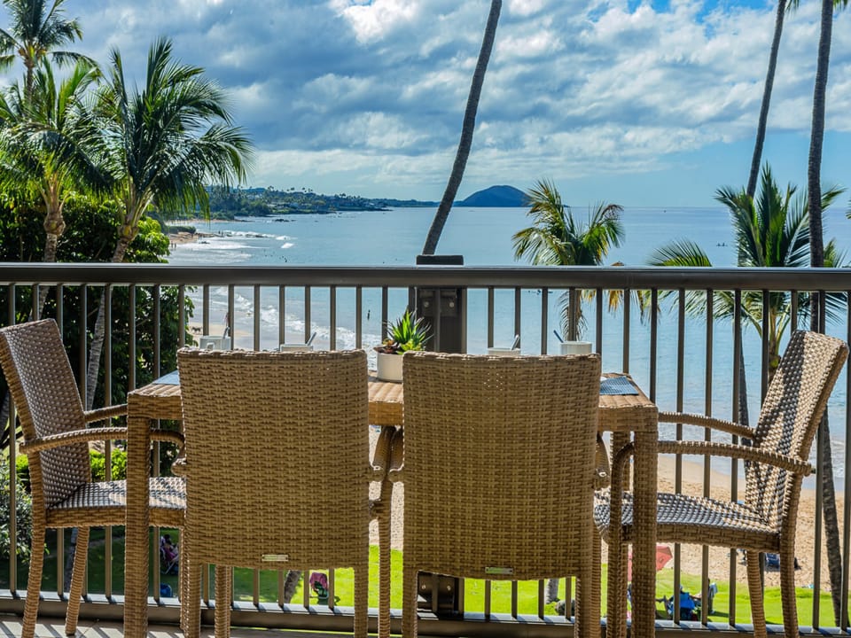 Enjoy the view from the private lanai