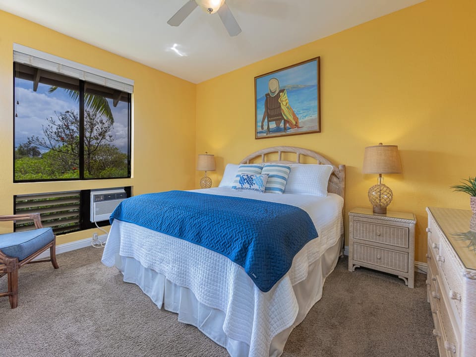 Wake up refreshed in the inviting primary bedroom with cozy comfort