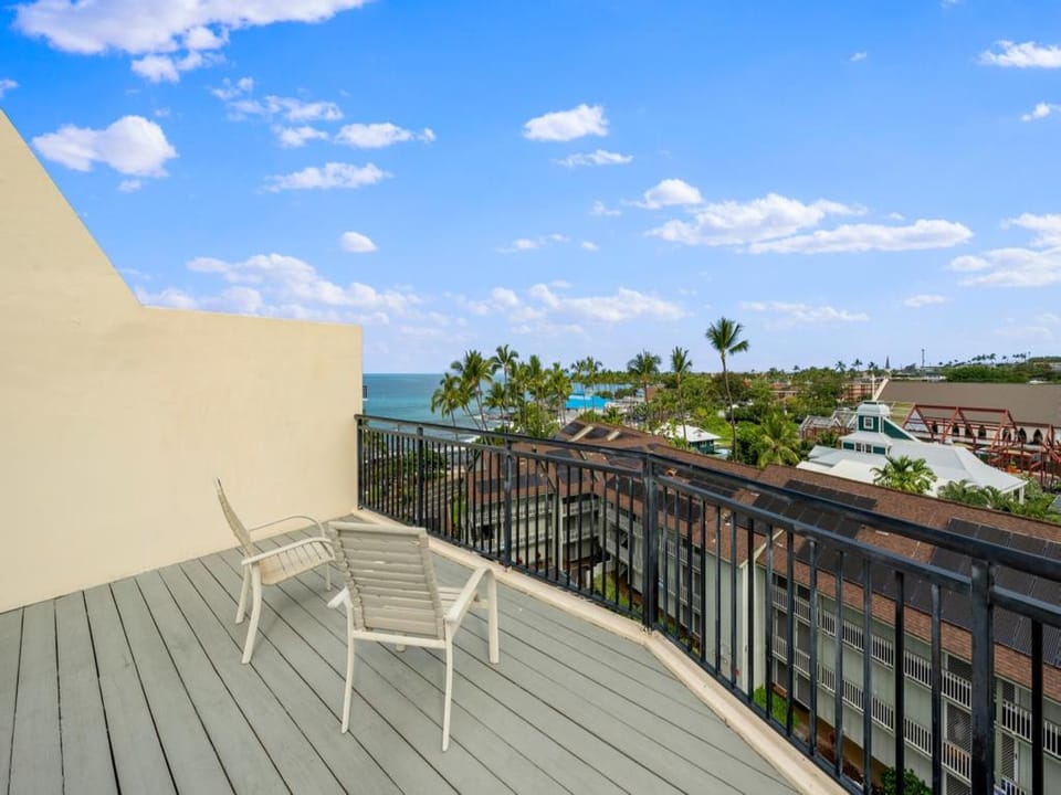 Take in the views from the sunset deck