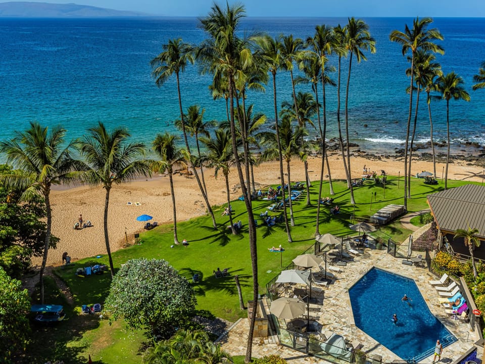 Pool on property at Mana Kai