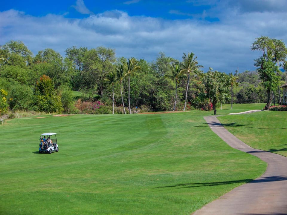 Grand Champions sits on the fairways of the Wailea Blue Course