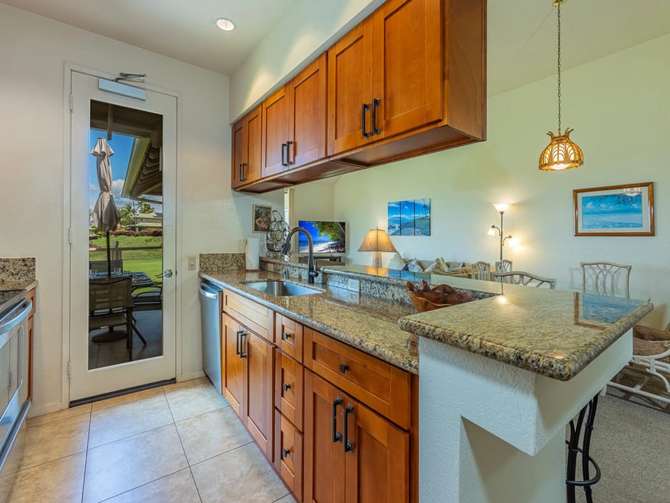 Spacious kitchen
