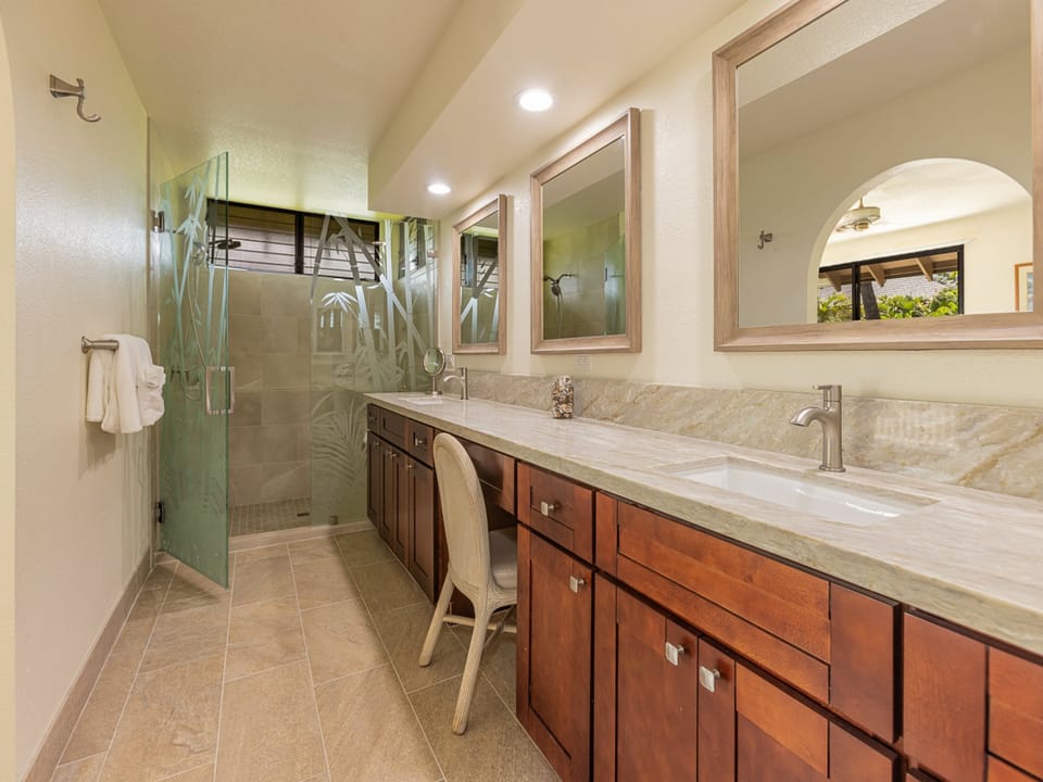 Newly remodeled bathroom