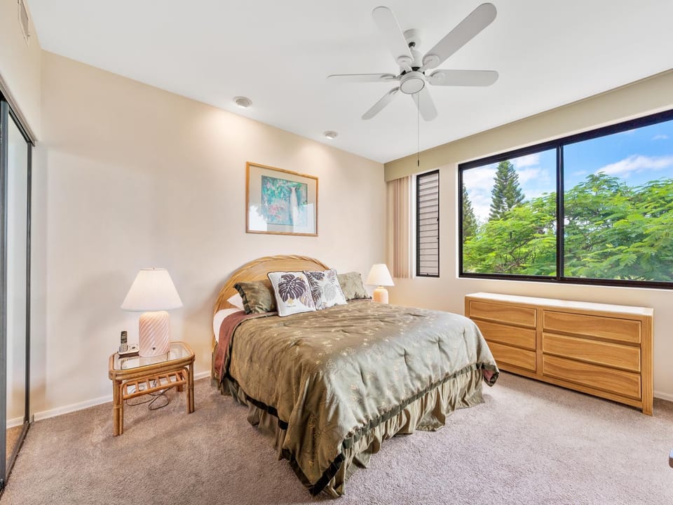 California king comfort in a serene island suite