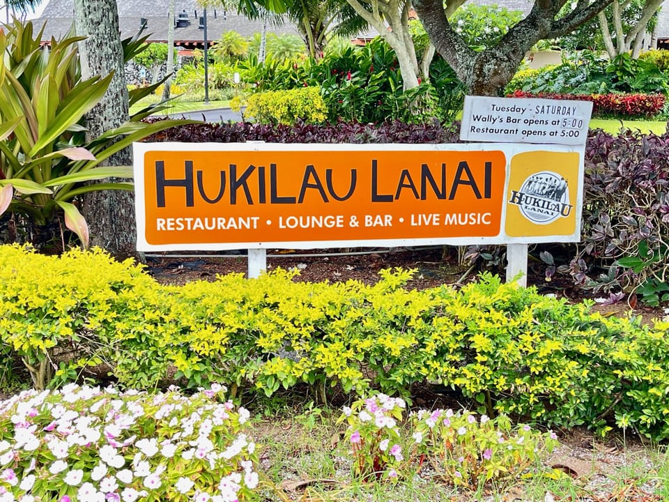 A Kauai Island favorite! (reservations suggested and worth it)