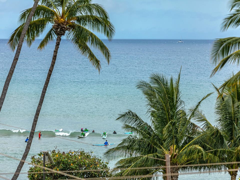 Surfing Beach conveniently located across the street