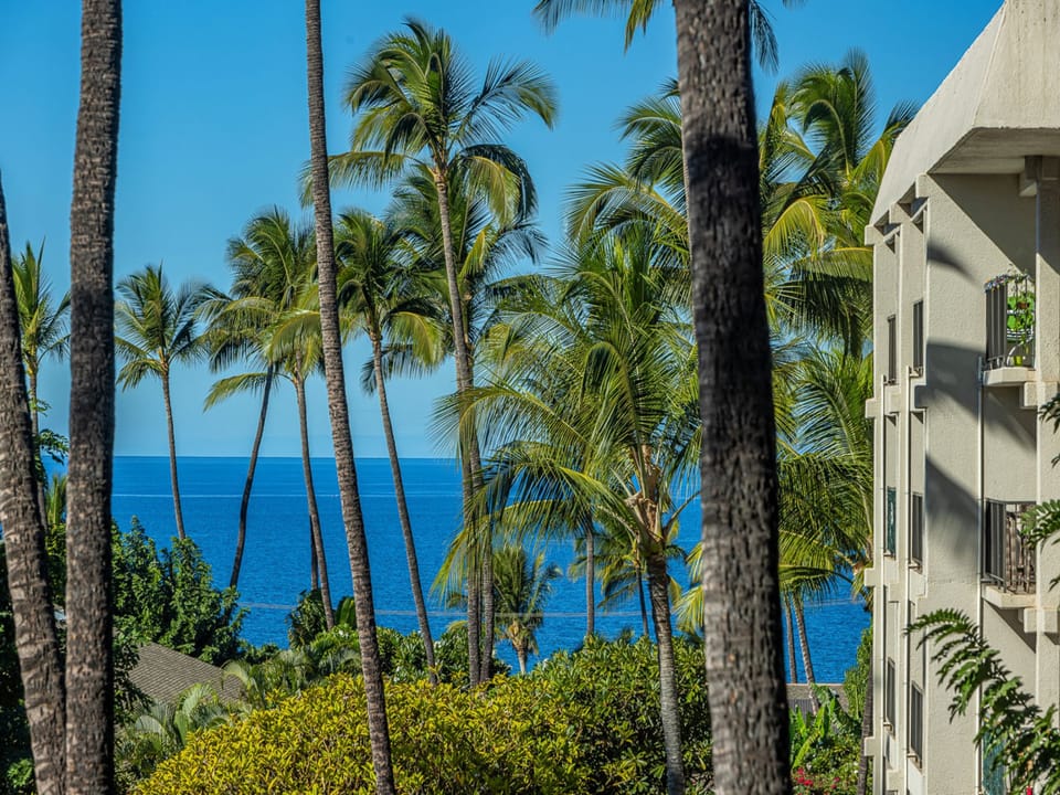 Watch the ocean waves from the lanai