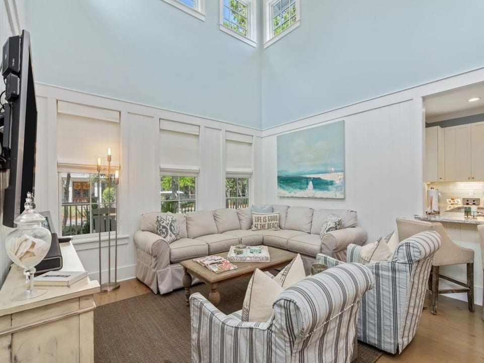 Living Room with Plenty of Seating from the Couch to Chairs