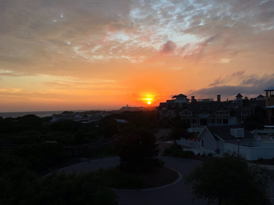 Evening sunset