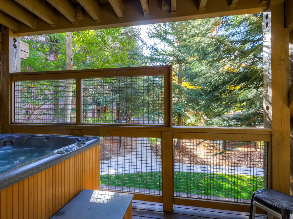 Enjoy your own private hot tub