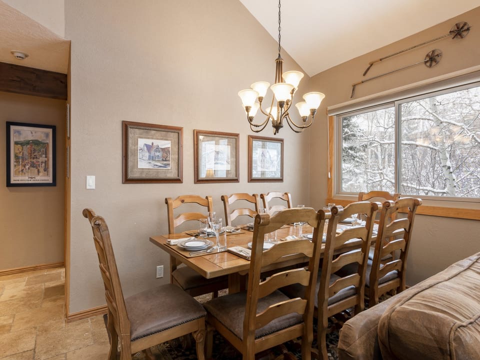 Grand dining area