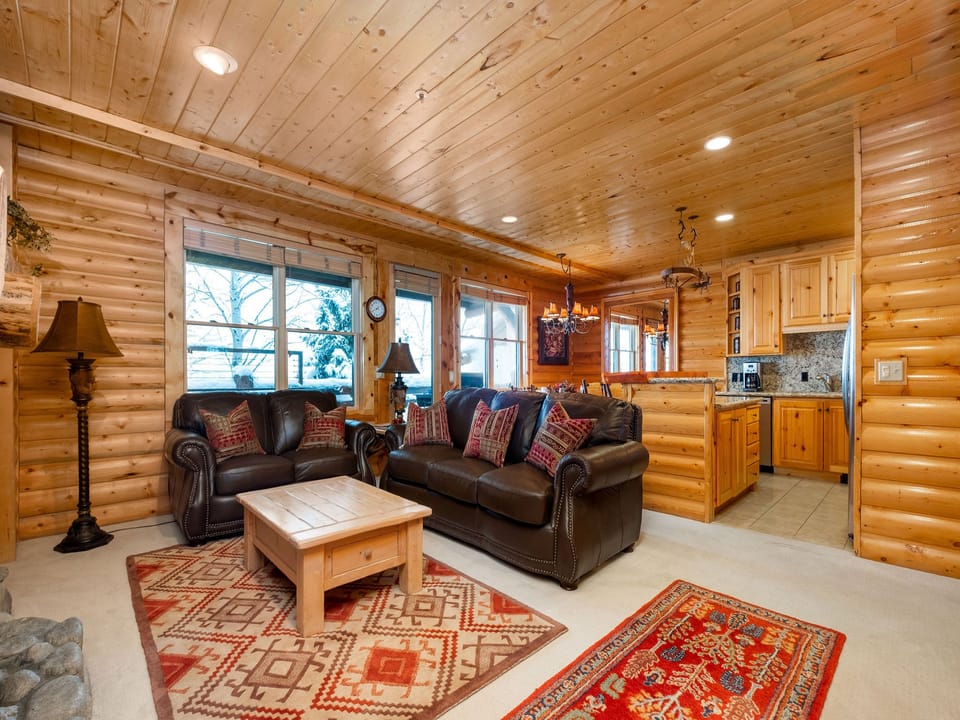 Open living room