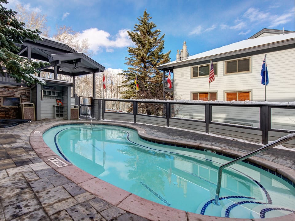 The Snow Flower Condominiums Heated Pool 2