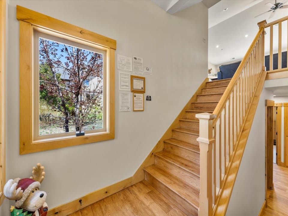 Stairs Leading to Living Room