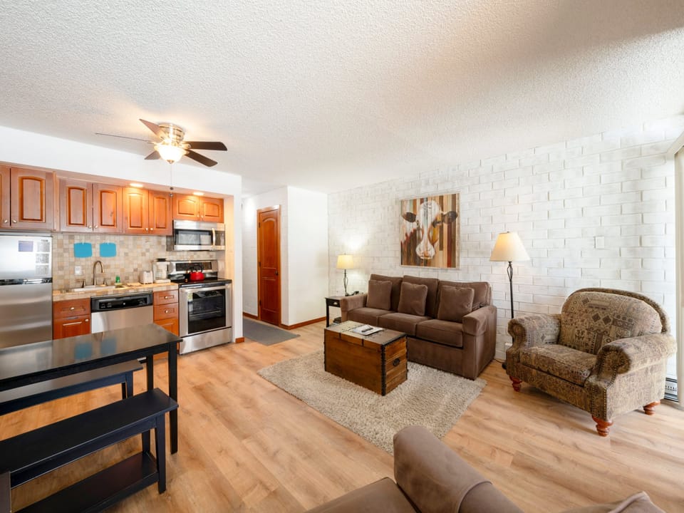 Park Avenue 1Bdrm/1Bathrm Silver - living room