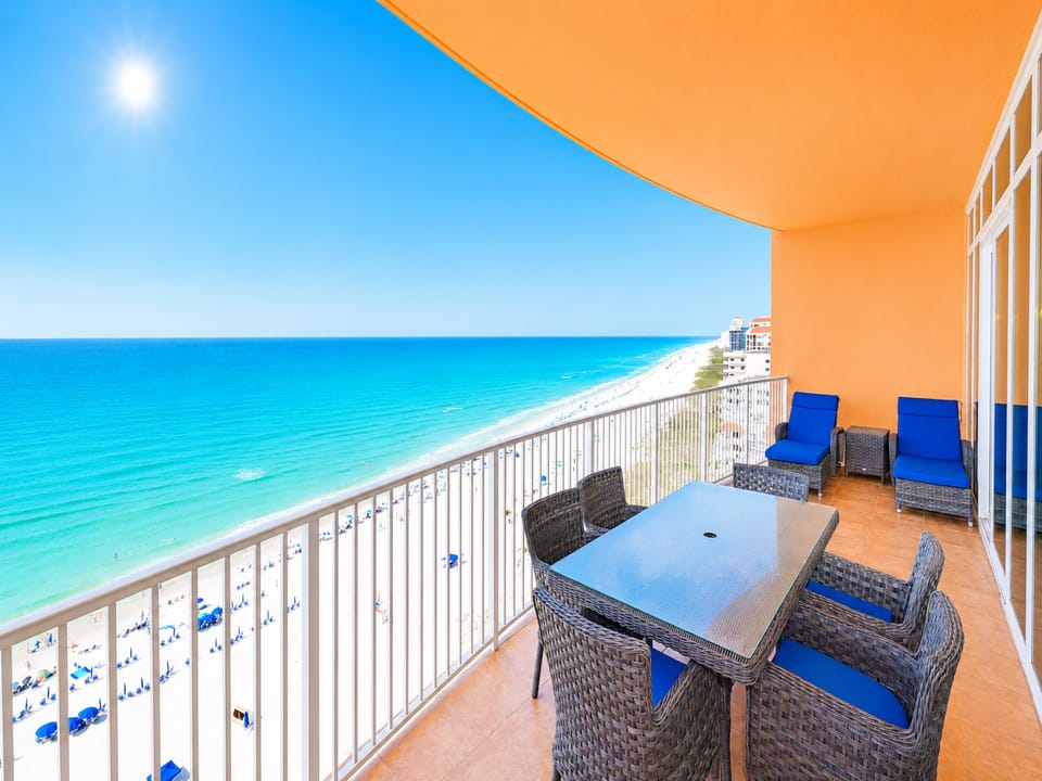 Wake up to breathtaking Gulf views  and endless blue skies