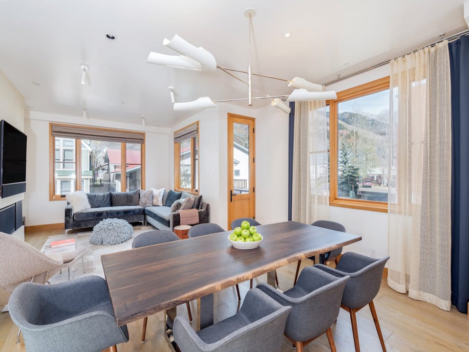 Ironwood A - enjoy the luxury of the open plan living with breathtaking mountain views from this newly completed luxury town home in Telluride, Colorado.