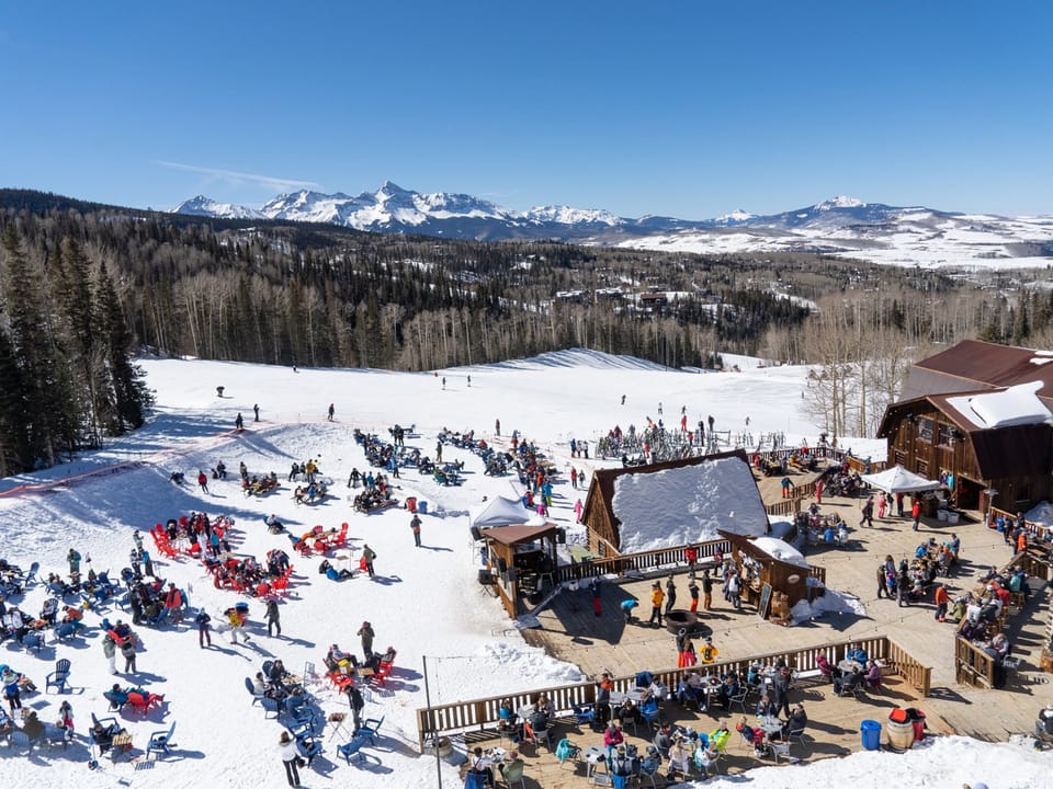 Gorrono Ranch is the perfect place to warm your toes, grab lunch, enjoy live music or grab a drink and sit on the "beach" taking in the views and the sun