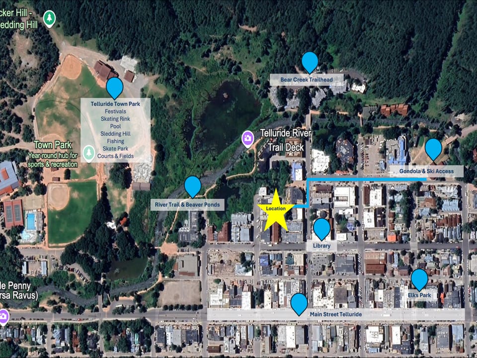 Centrally Located in Town and close to all the main attractions.