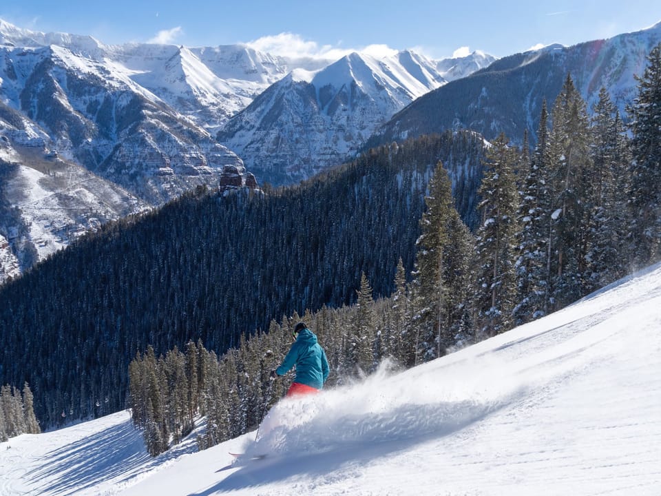 Whether it's ski school or back country touring, Telluride offers just the right adventure for each person.