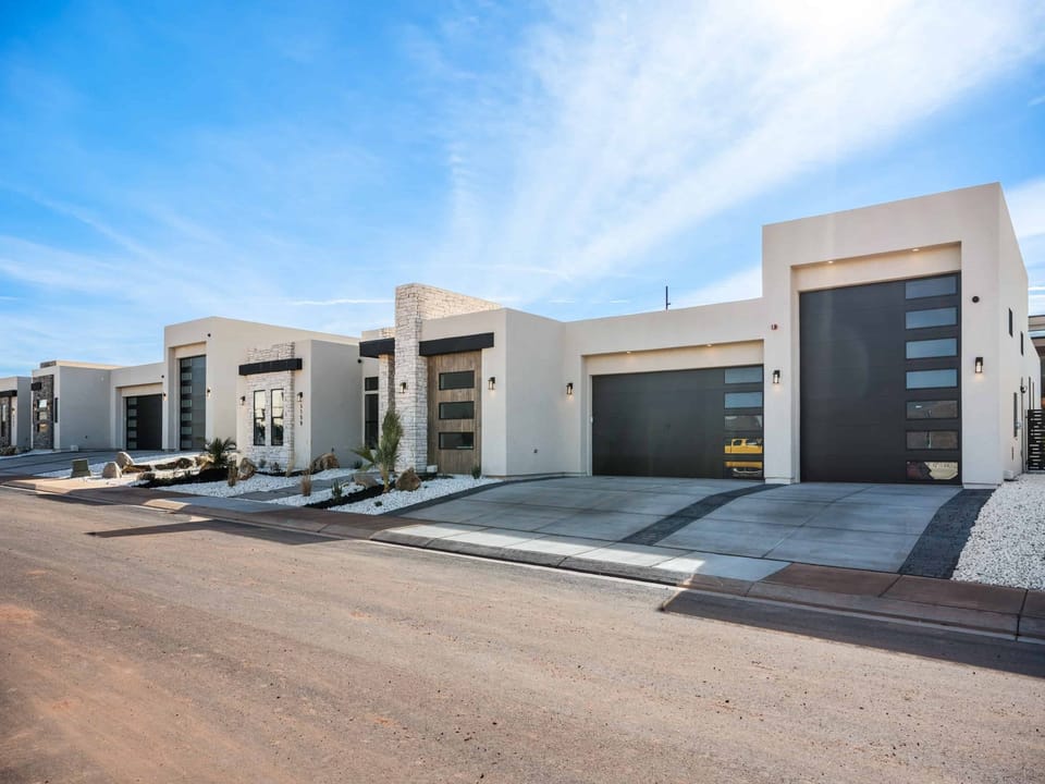 Front View of Both Rentals