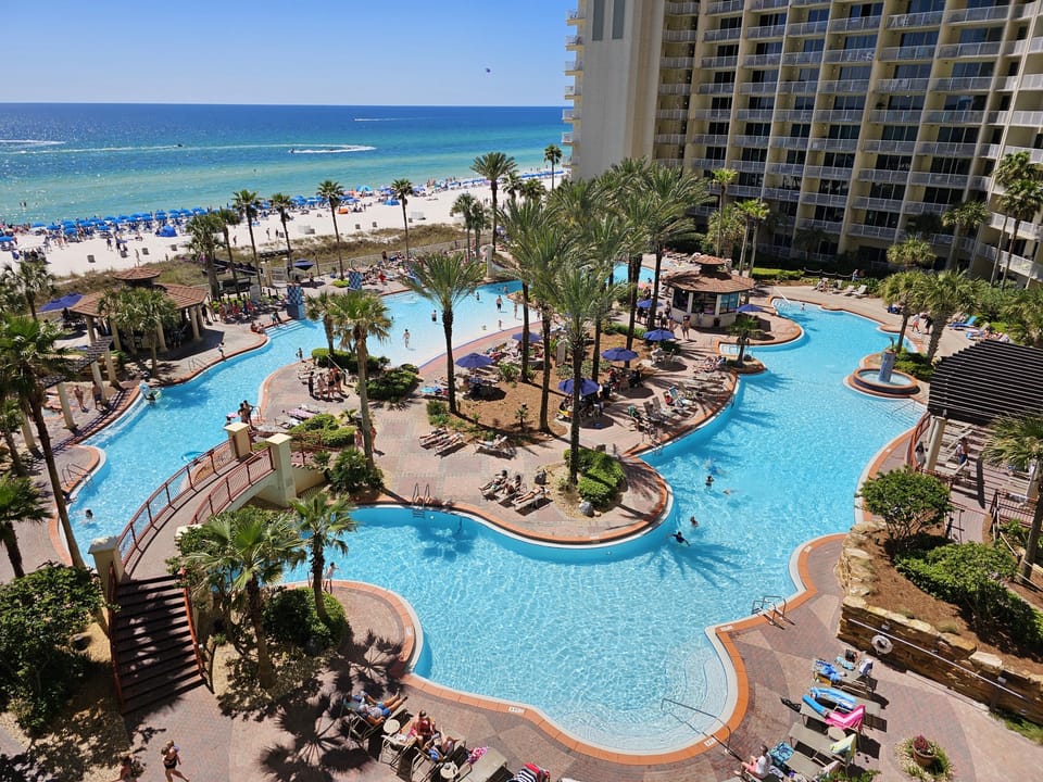 AMENITY FEE NOT INCLUDED WITH RENTAL!!- 1 BEDROOM $85, 2 BEDROOM $100, 3 BEDROOM $115 THIS AMENITY FEE IS PAID DIRECTLY TO SHORES OF PANAMA AND COVERS YOUR PARKING AND WRISTBANDS!!
