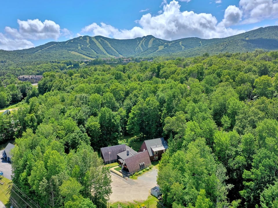 A view of Killington Resort in the background.