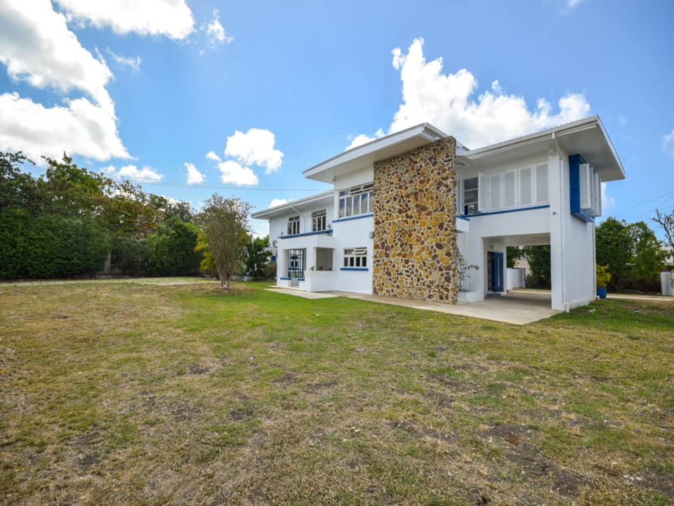 View of the garden and property - Apt 2 is located on the ground floor