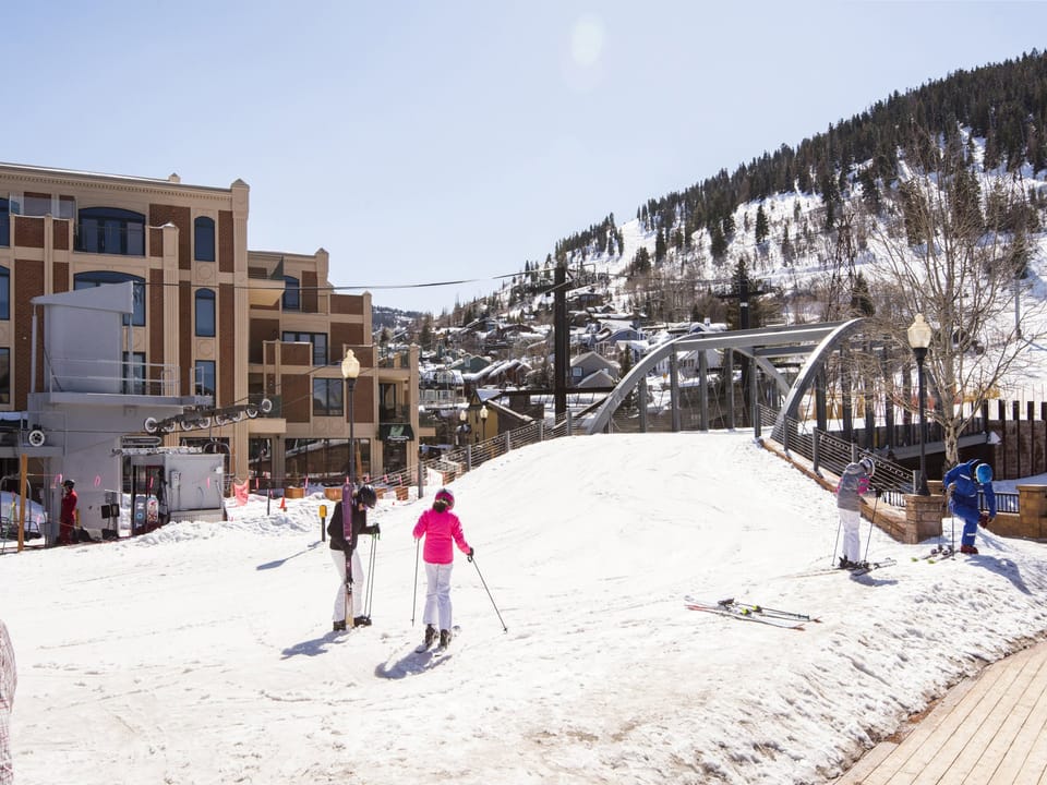 Steps away from the Park City Mountain Town Lift