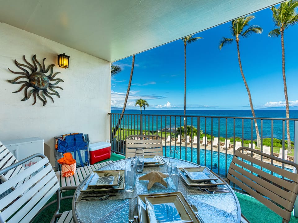 Make this one of your favorite spots for meals and relaxing.