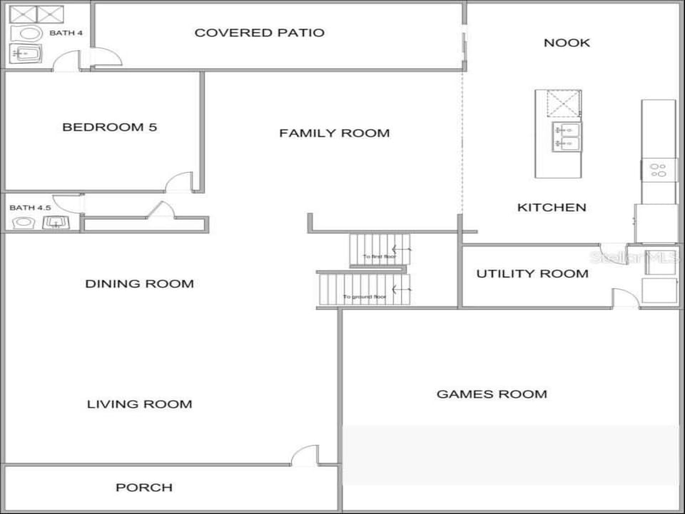 1st Floor Layout