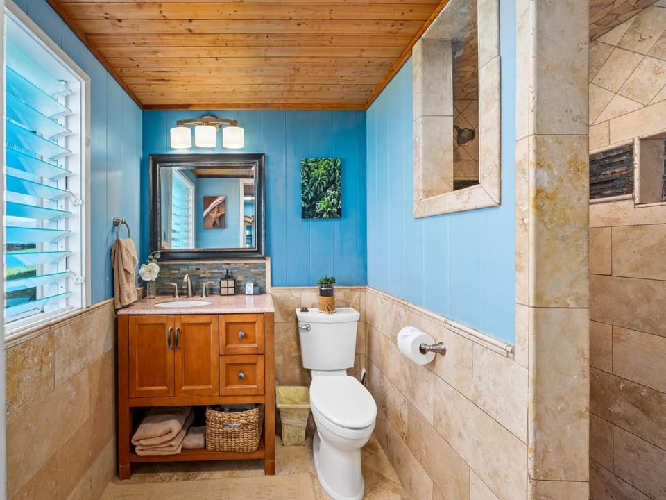 Downstairs ohana en suite bathroom