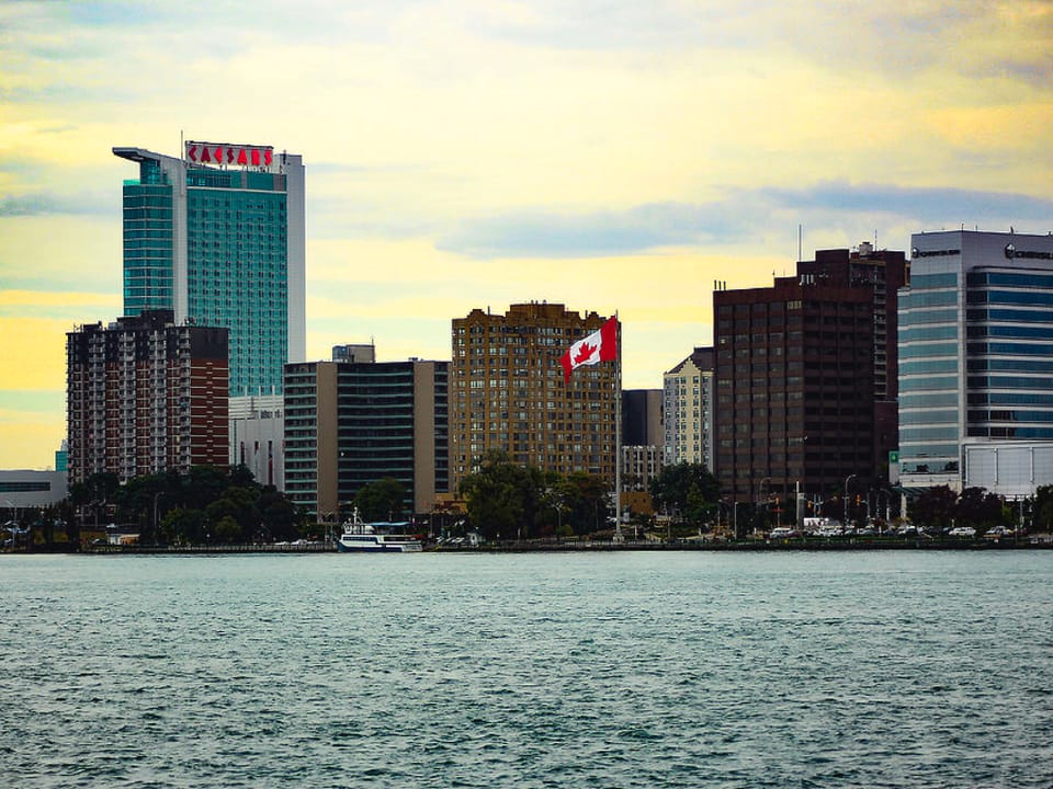 Stunning daytime view of water and Canada