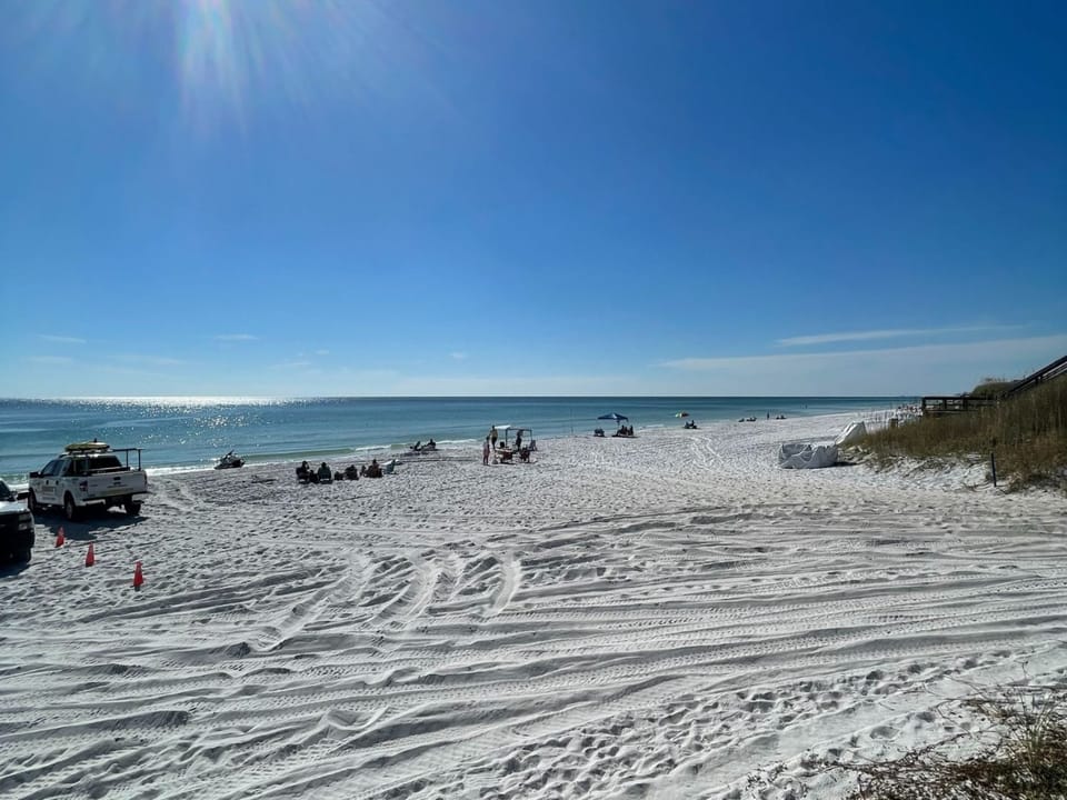 Beautiful 30A public beach.