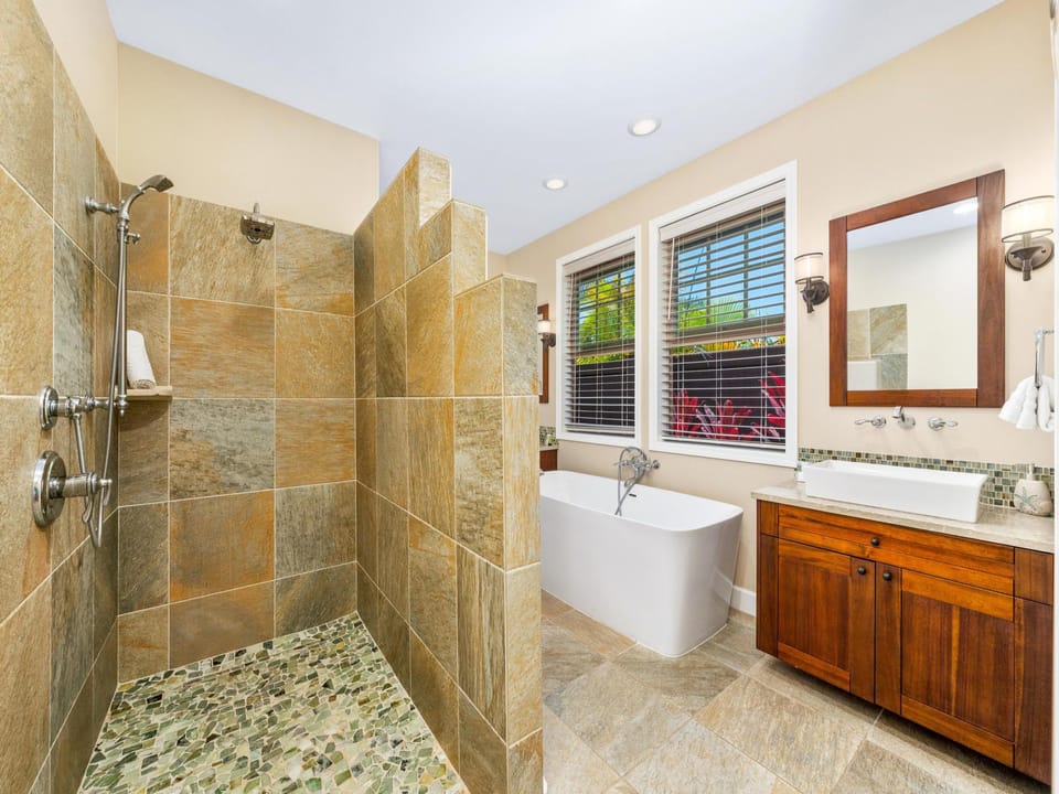 Walk in shower